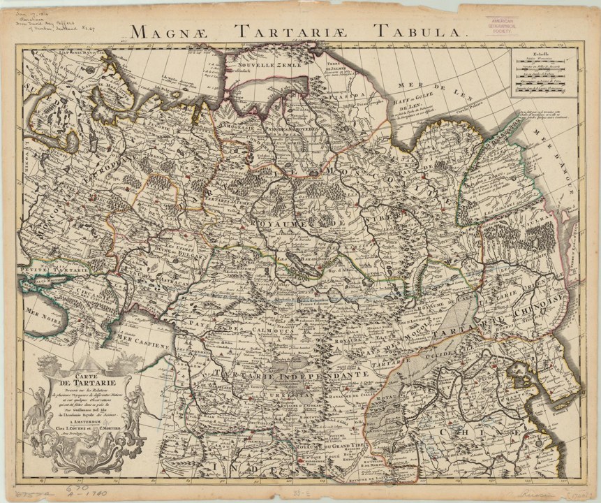 Carte de Tartarie — actual institutional image