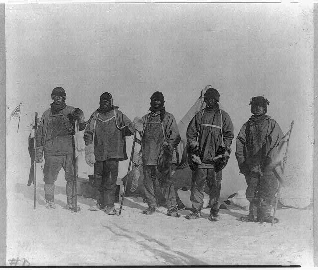 Camp at the South Pole — actual institutional image