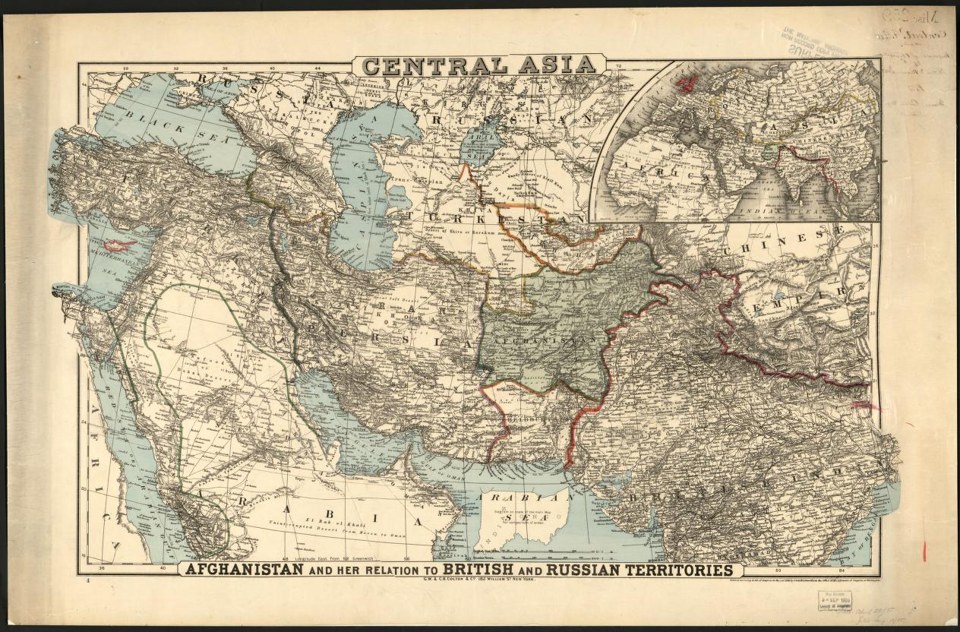Central Asia — actual institutional image